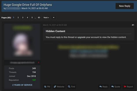 leaked onlyfans forum|Under the skin of OnlyFans